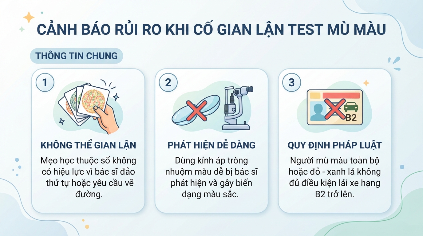 Test mù màu: Hướng dẫn kiểm tra khả năng phân biệt màu sắc
