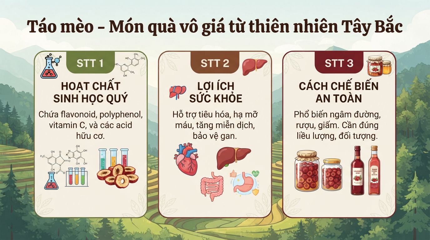 Táo mèo là gì? Tác dụng, cách dùng và lưu ý khi sử dụng