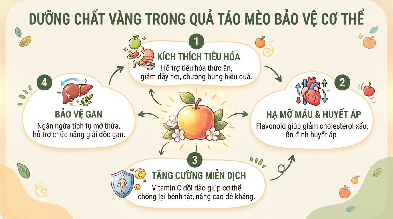 Táo mèo là gì? Tác dụng, cách dùng và lưu ý khi sử dụng