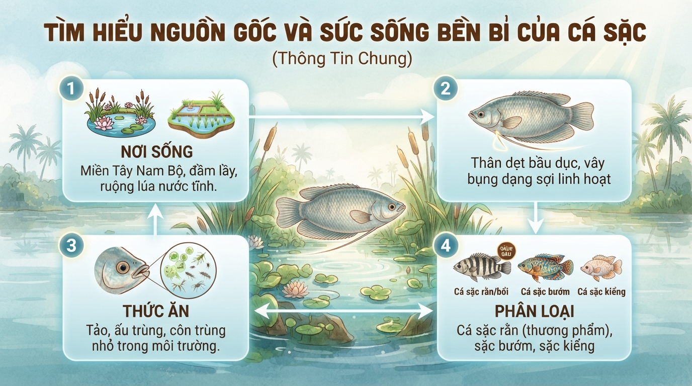 Cá sặc: Đặc điểm dinh dưỡng, tác dụng sức khỏe và cách dùng hợp lý