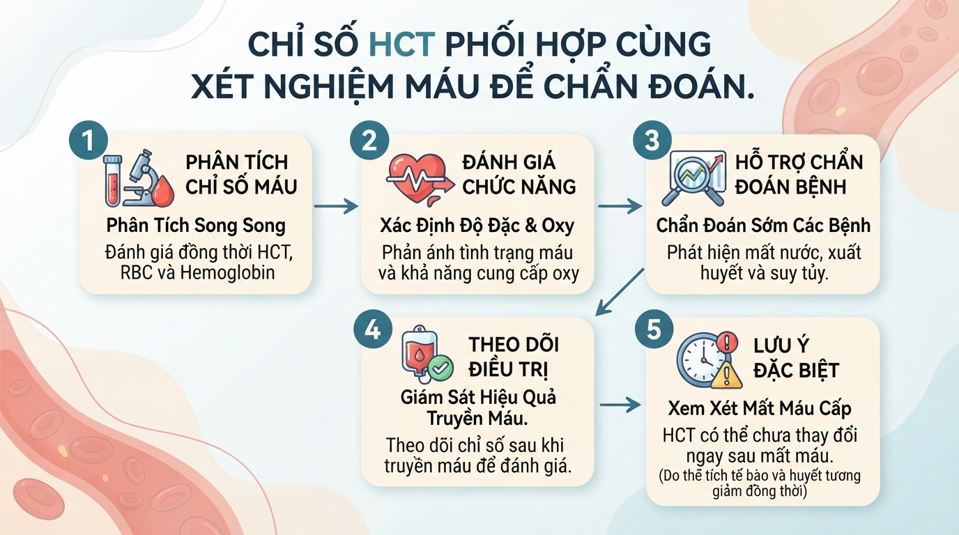 HCT trong xét nghiệm máu là gì? Ý nghĩa và khi nào cần lưu ý