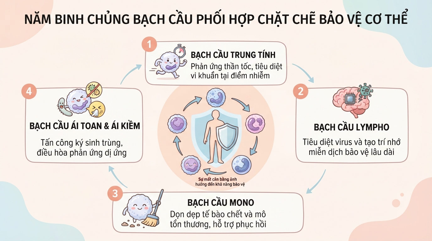 WBC trong xét nghiệm máu là gì? Ý nghĩa chỉ số và khi nào cần đi khám