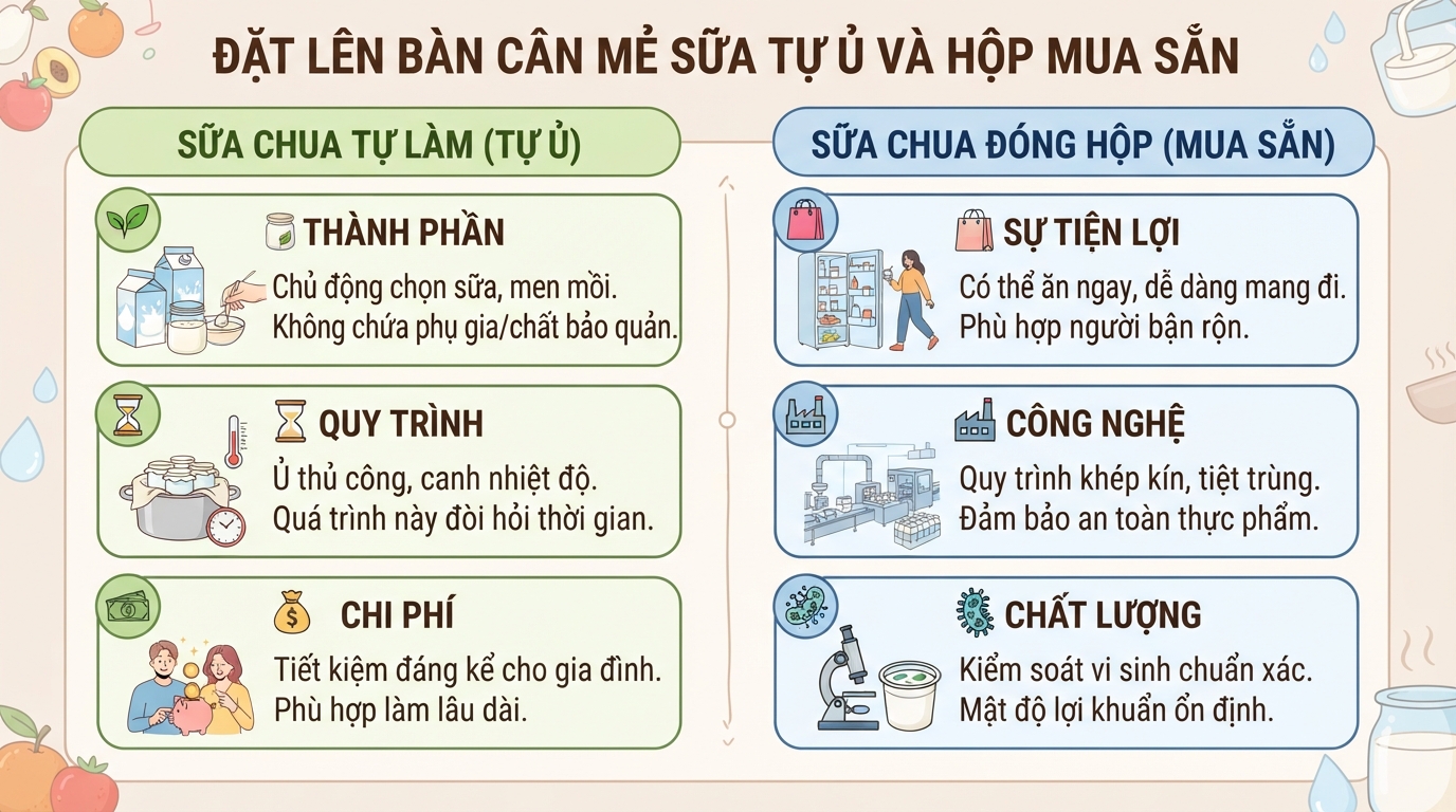Cách làm sữa chua Hy Lạp dẻo mịn, giàu protein tại nhà