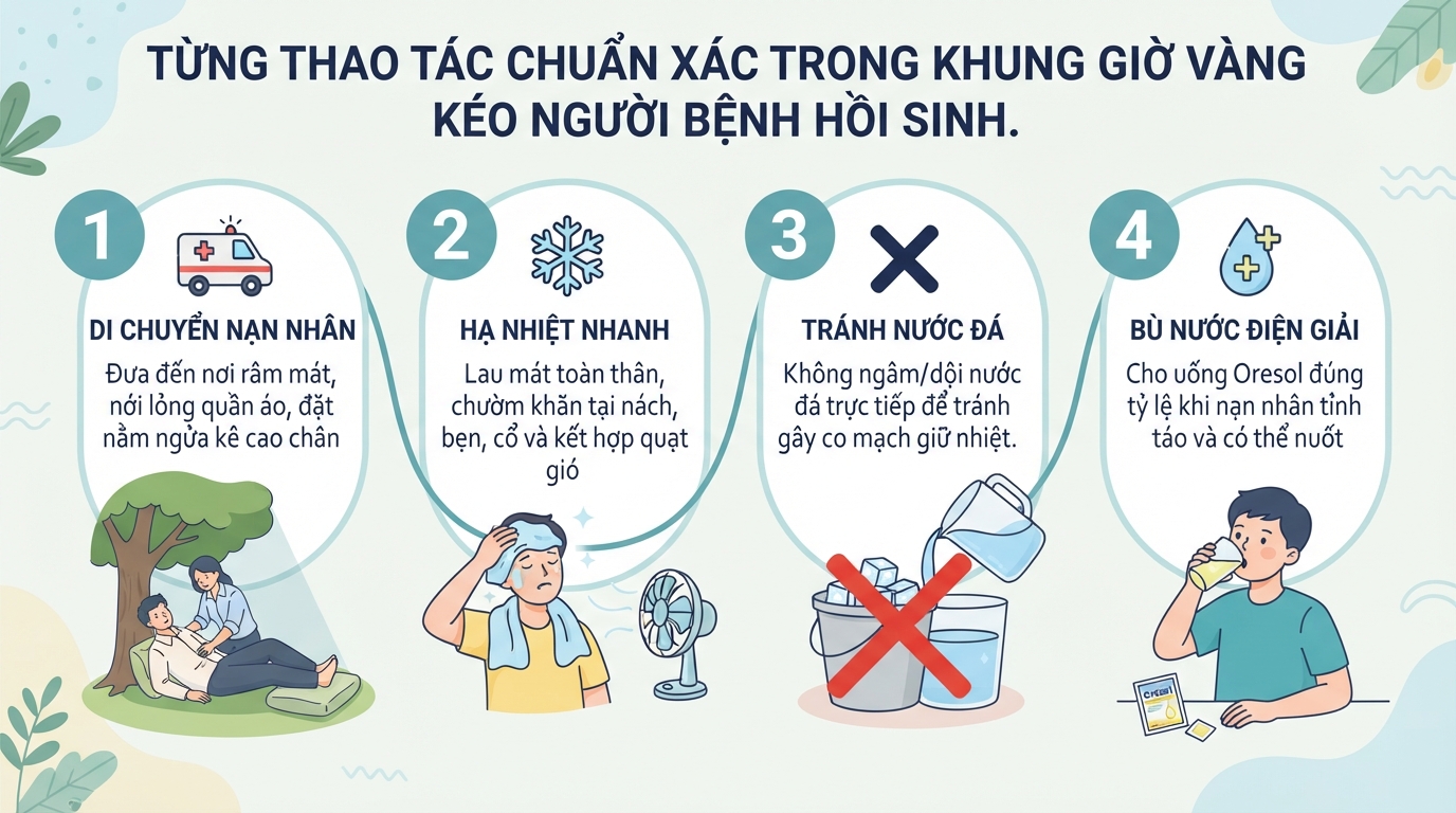 Cảm nắng, say nắng là gì? Dấu hiệu, sơ cứu và cách phòng ngừa