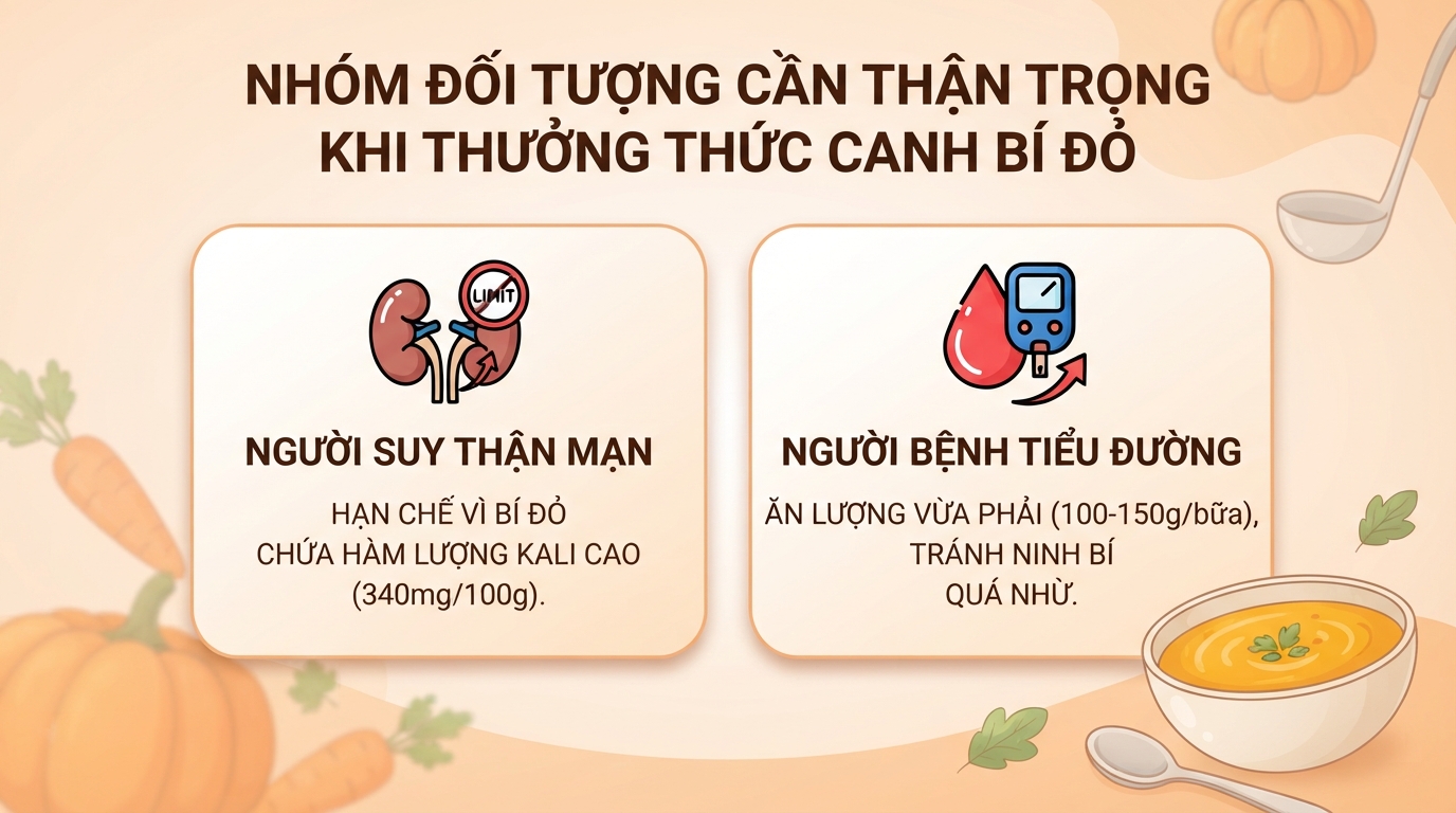 Canh bí đỏ có tác dụng gì? Giá trị dinh dưỡng và cách nấu ngon