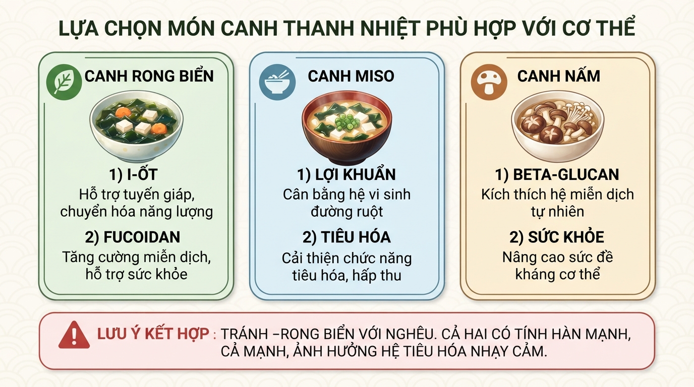 Canh rong biển: Giá trị dinh dưỡng, 5 tác dụng và cách nấu chuẩn vị