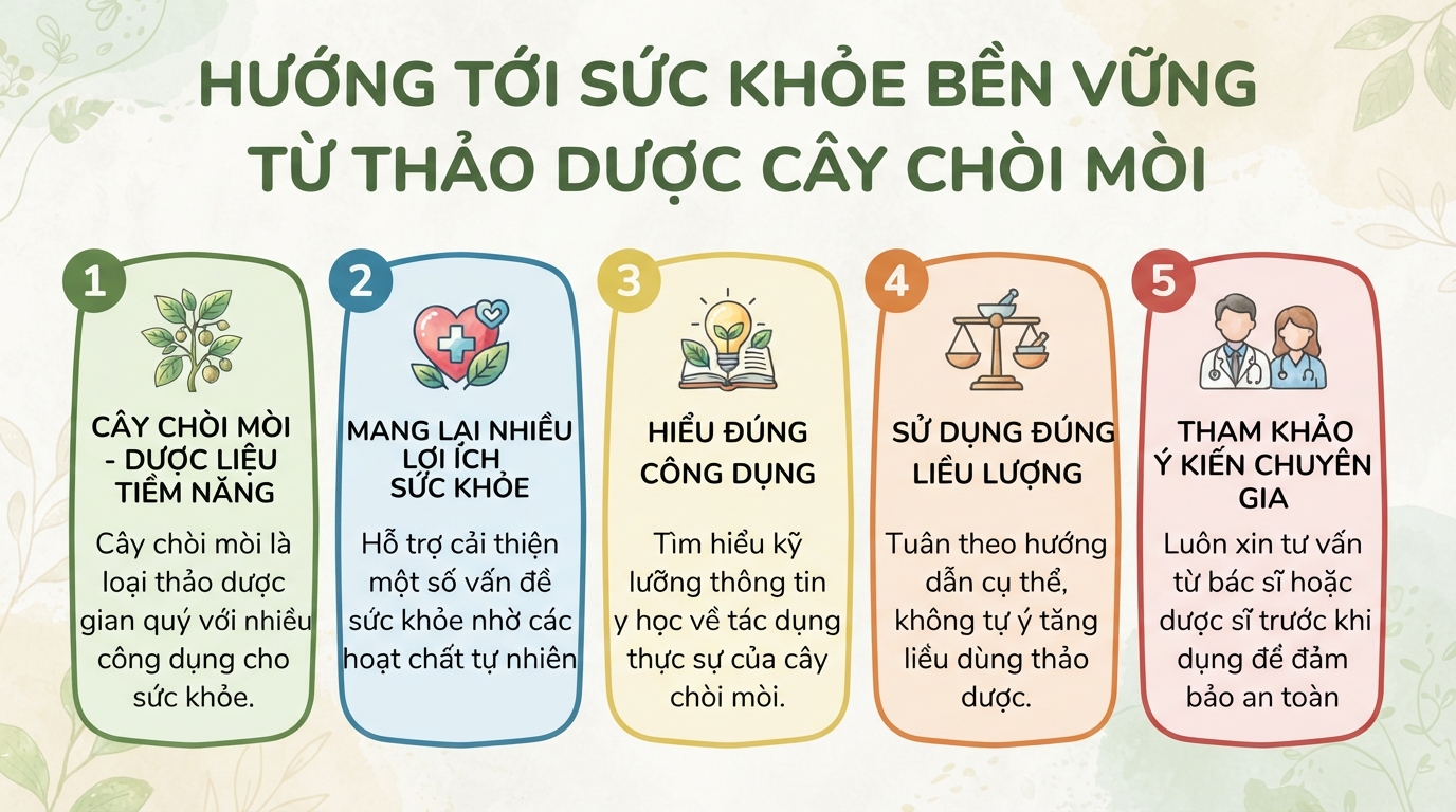 Cây chòi mòi có tác dụng gì? Công dụng và lưu ý sức khỏe khi sử dụng