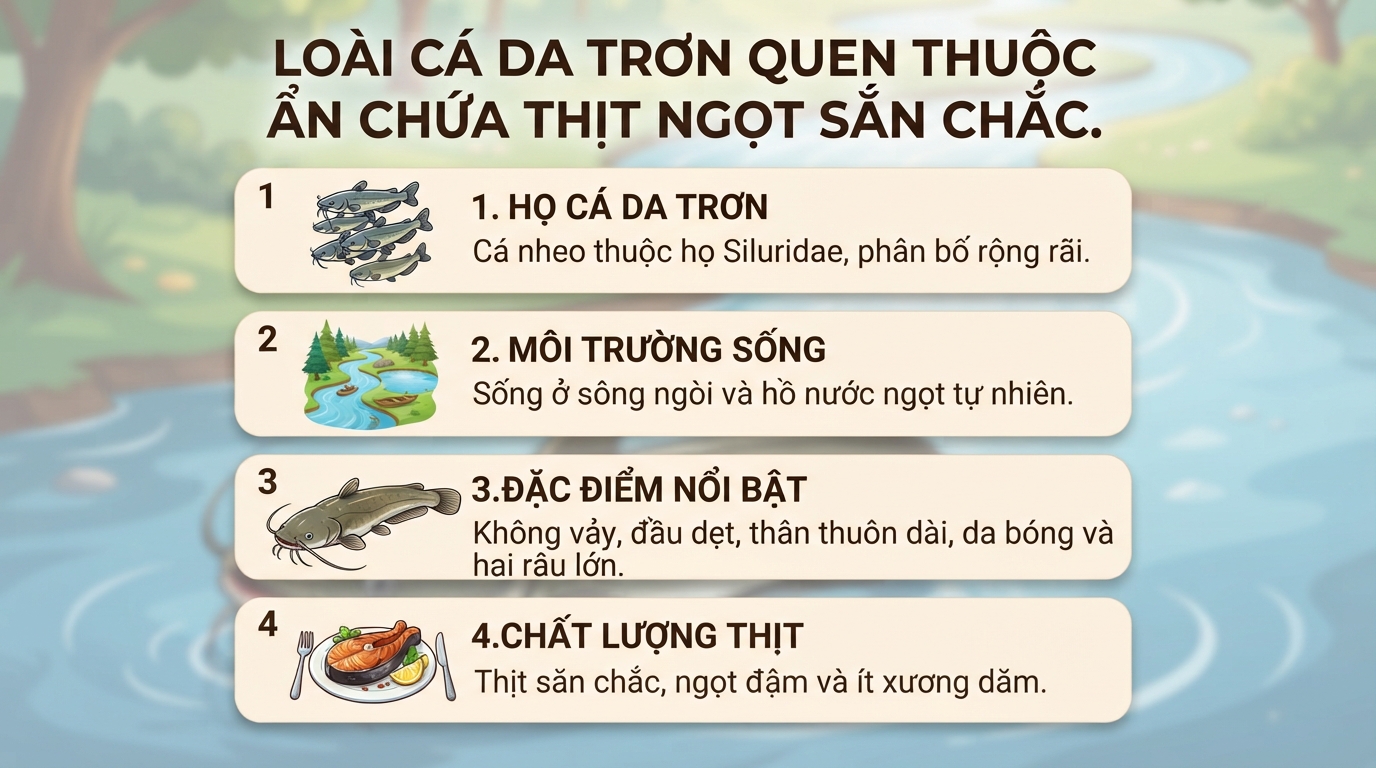 Cá nheo là cá gì? Lợi ích sức khỏe và 7 món ngon dễ làm