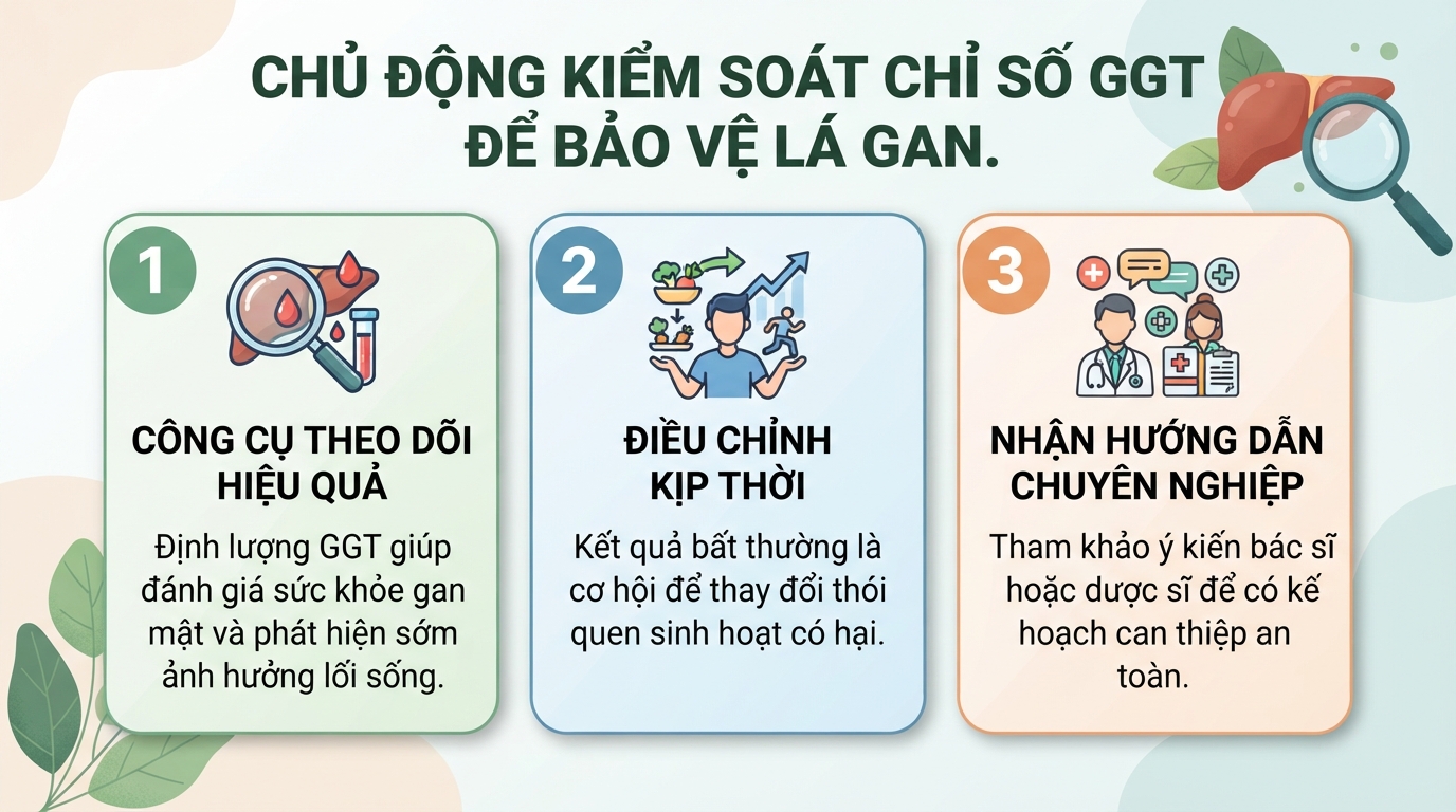Chỉ số GGT là gì? Ý nghĩa trong đánh giá chức năng gan