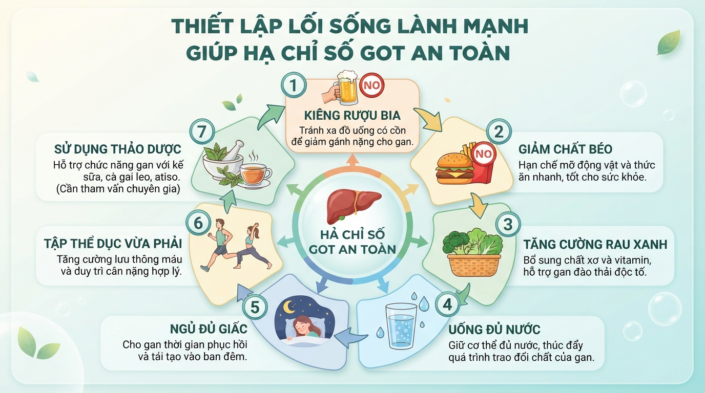 Chỉ số GOT là gì? Ý nghĩa xét nghiệm, nguyên nhân tăng và khi nào cần đi khám