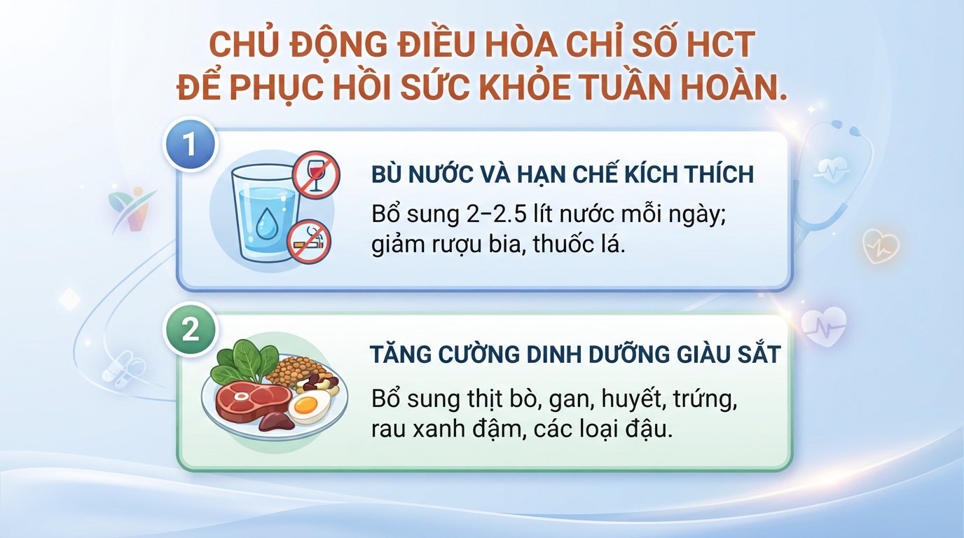 HCT trong xét nghiệm máu là gì? Ý nghĩa và khi nào cần lưu ý