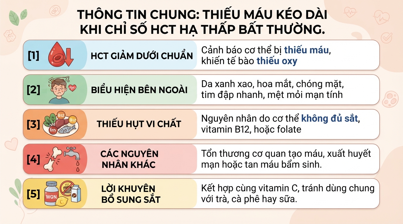 HCT trong xét nghiệm máu là gì? Ý nghĩa và khi nào cần lưu ý