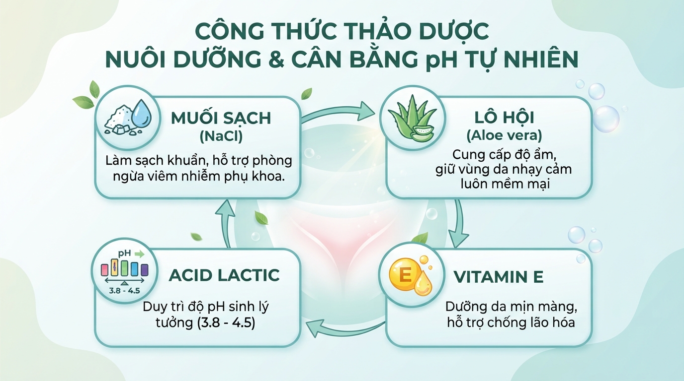 3 loại dung dịch vệ sinh phụ nữ Dạ Hương và cách sử dụng đúng