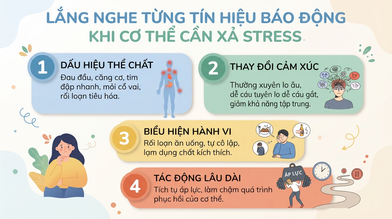 5 cách xả stress tại nhà giúp thư giãn tinh thần hiệu quả
