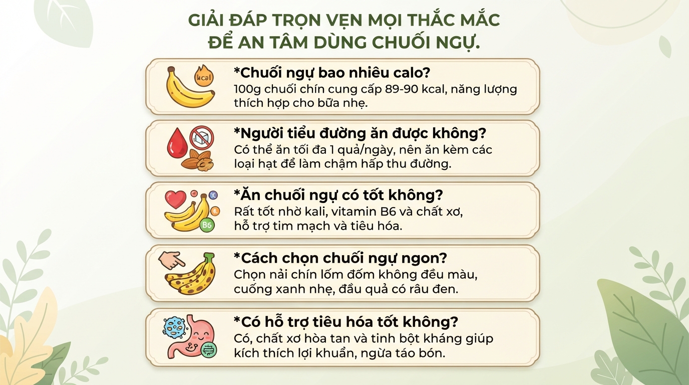 Chuối ngự là gì? Giá trị dinh dưỡng và 6 lợi ích đối với sức khỏe