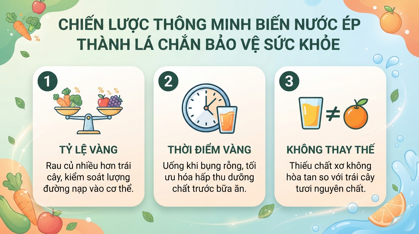Uống nước ép mỗi ngày có tốt không? Lợi ích và cách dùng đúng cách