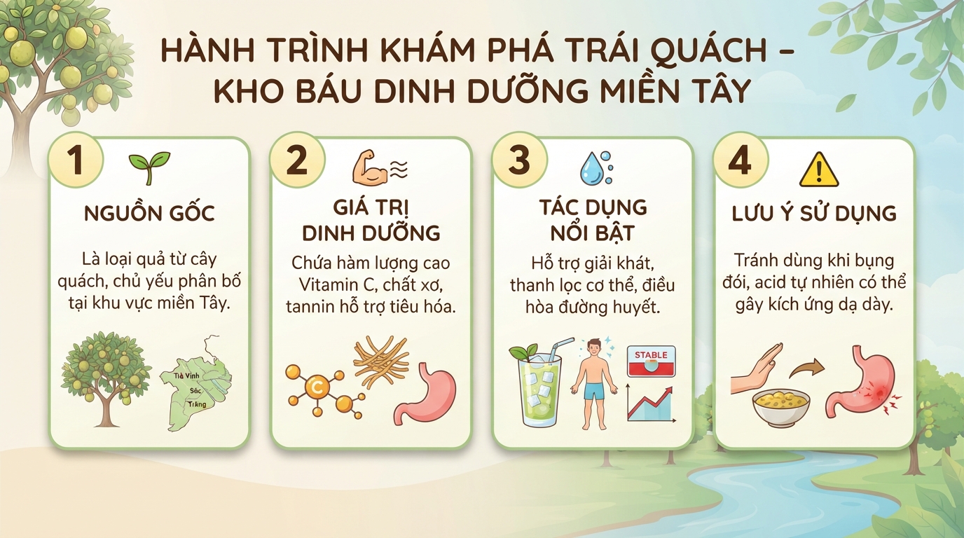 Trái quách có tác dụng gì? Lợi ích và cách ăn đúng cách