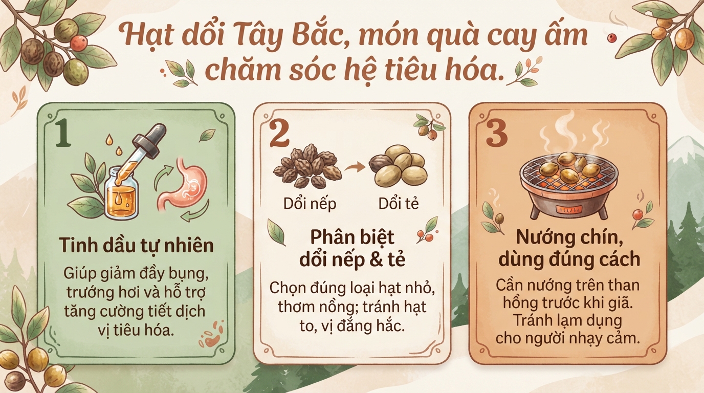 Hạt dổi là gì? Công dụng, cách dùng và lưu ý khi sử dụng