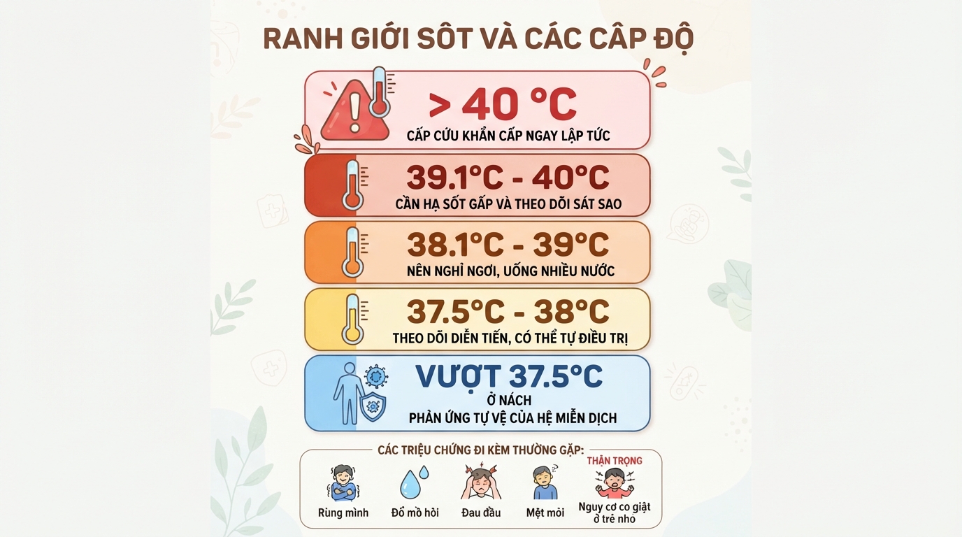 Thân nhiệt bình thường là bao nhiêu độ? Cách đo nhiệt độ cơ thể chuẩn