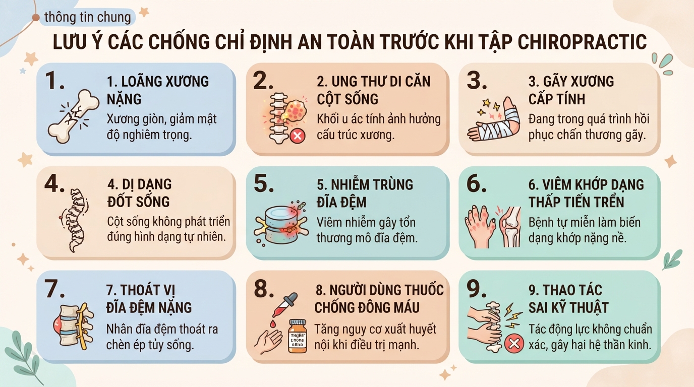Chiropractic là gì? Hiệu quả và lưu ý khi trị liệu thần kinh cột sống