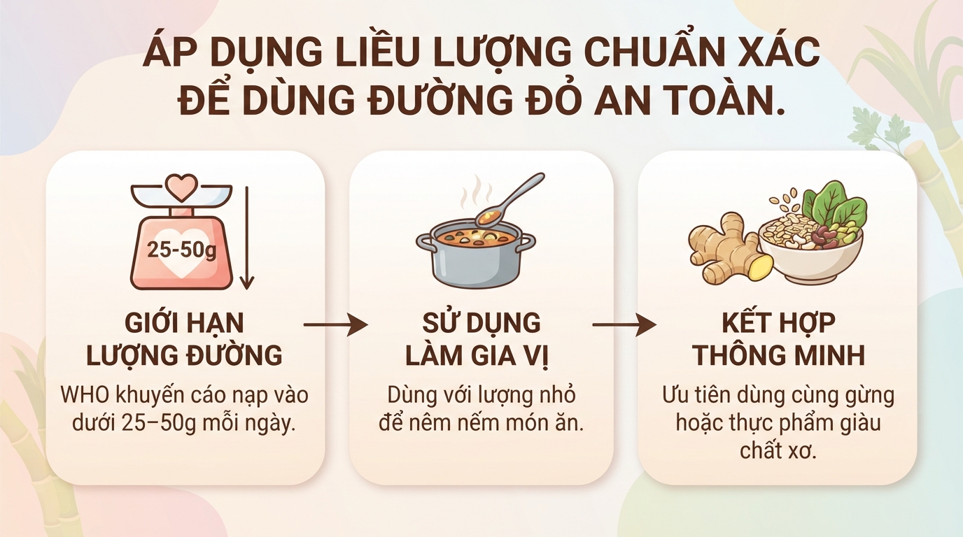 Đường đỏ là gì? Thành phần dinh dưỡng và 5 lợi ích đối với sức khỏe