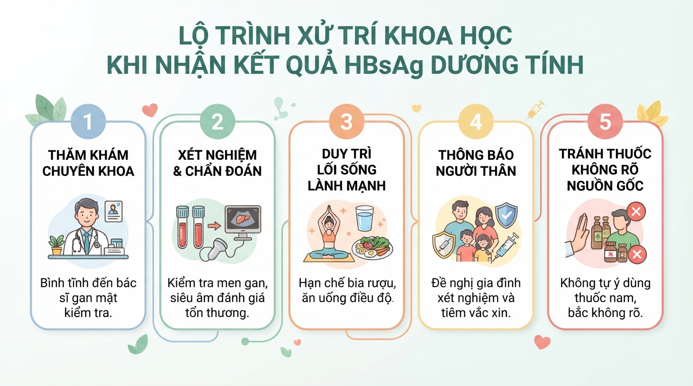 HBsAg là gì? Ý nghĩa xét nghiệm viêm gan B và cách đọc kết quả