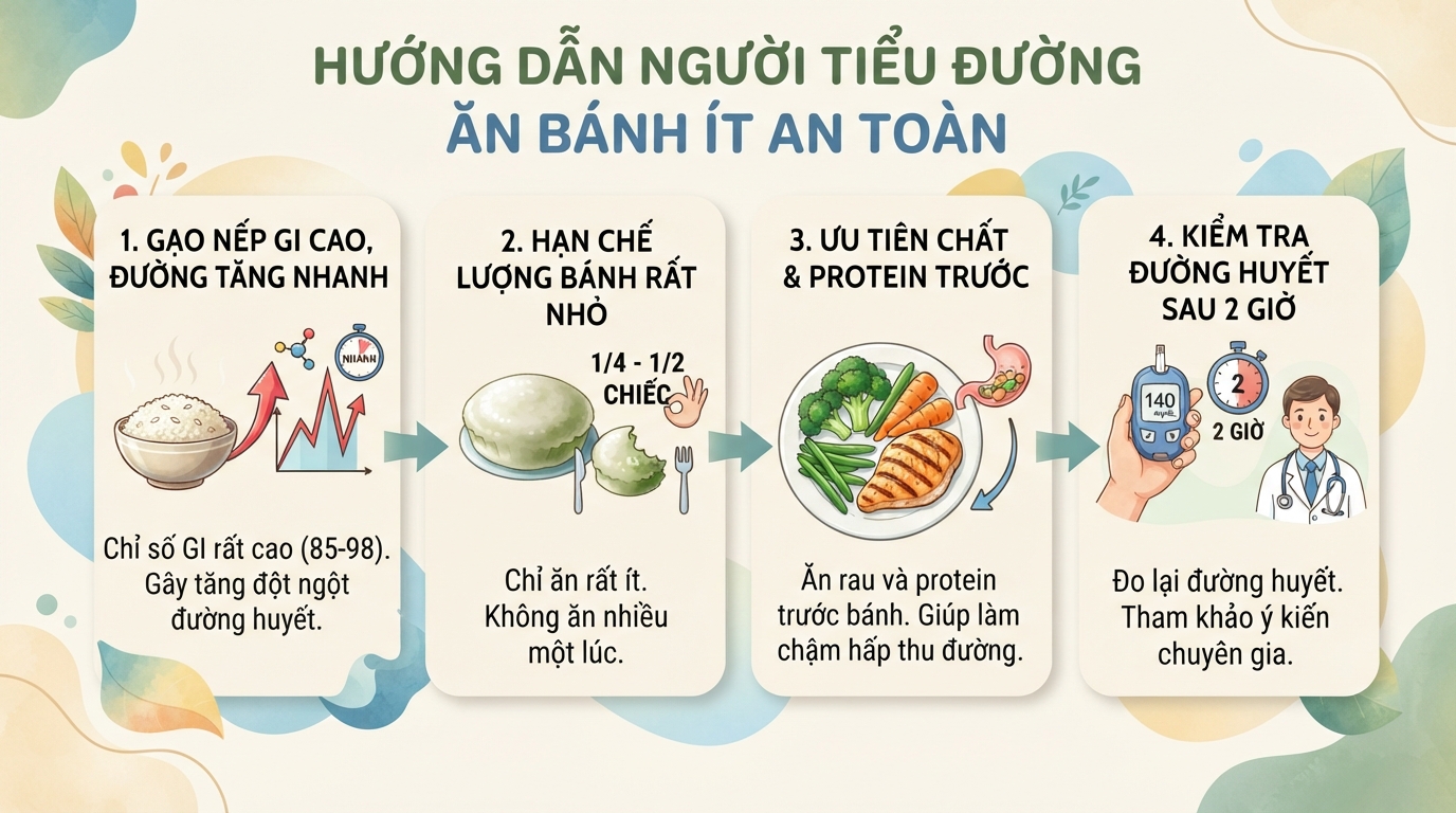 Bánh ít bao nhiêu calo? Cách ăn để tránh đầy bụng, khó tiêu