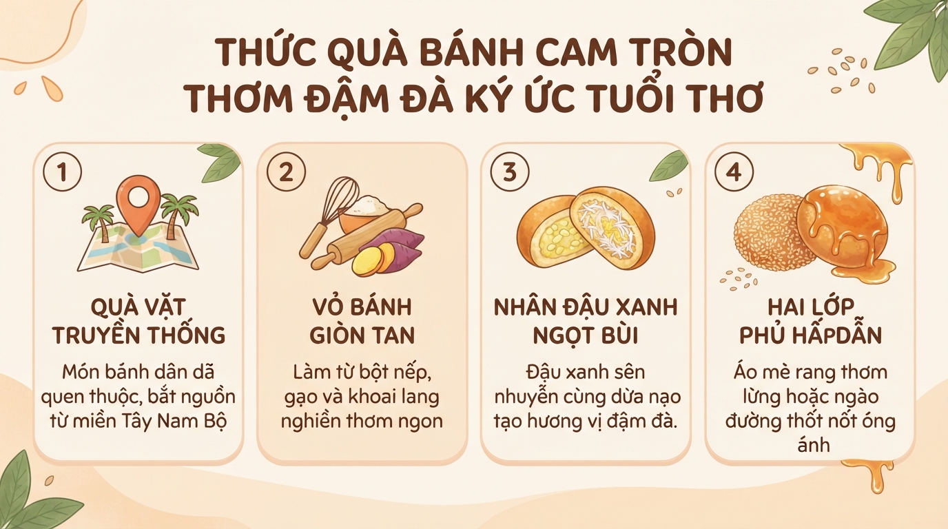 Bánh cam bao nhiêu calo? Cách làm và ăn sao cho hợp lý