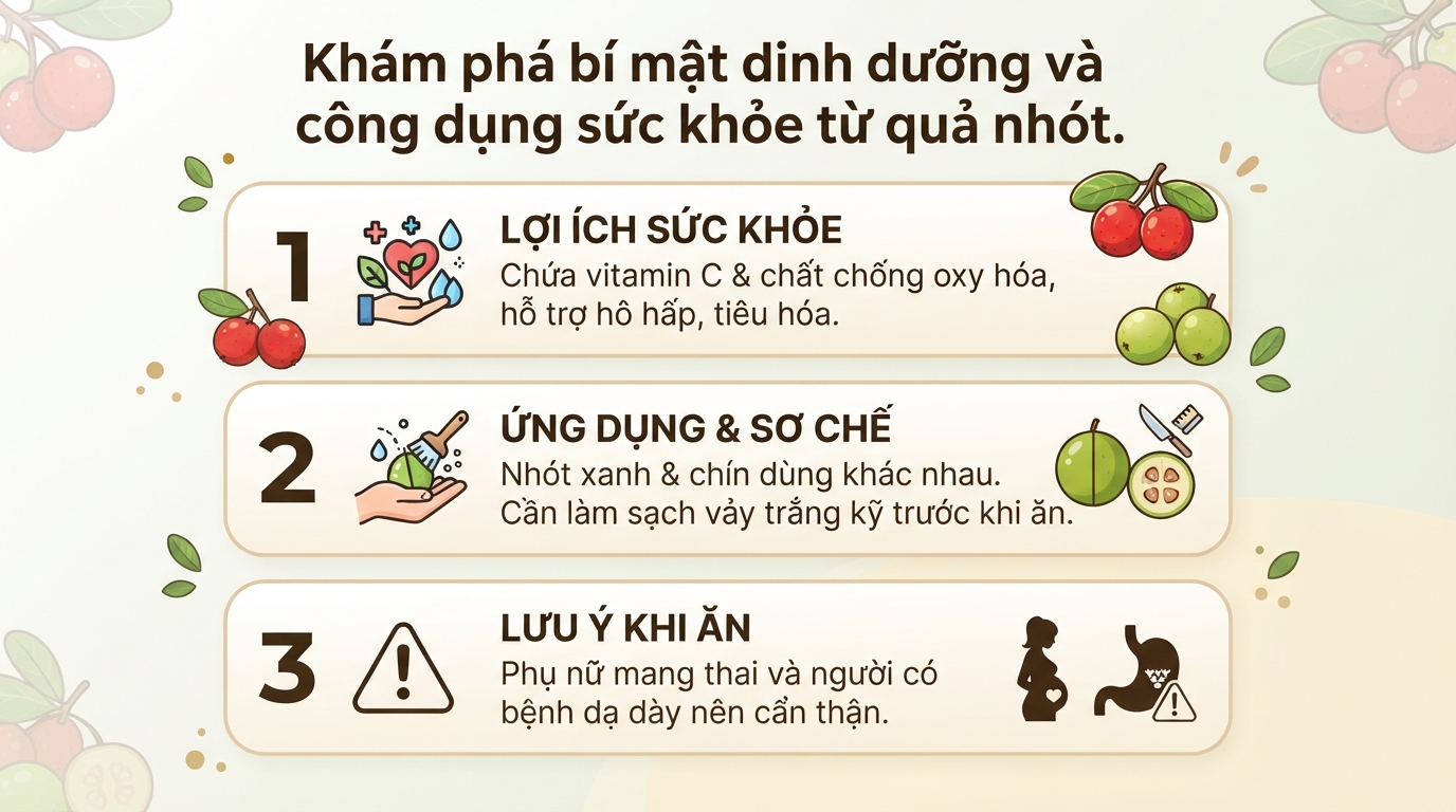 Quả nhót có tác dụng gì? Thành phần dinh dưỡng và cách dùng