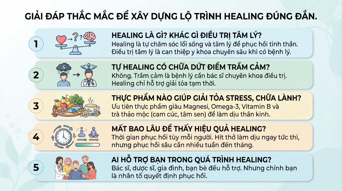 Healing là gì? Ý nghĩa của chữa lành và cách chăm sóc sức khỏe tinh thần