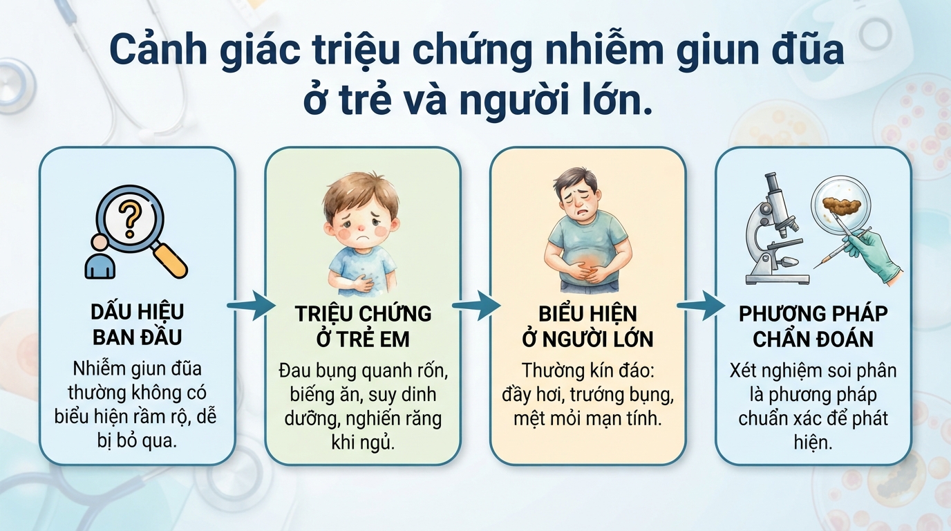 Giun đũa là gì? Dấu hiệu nhiễm, biến chứng và cách phòng ngừa