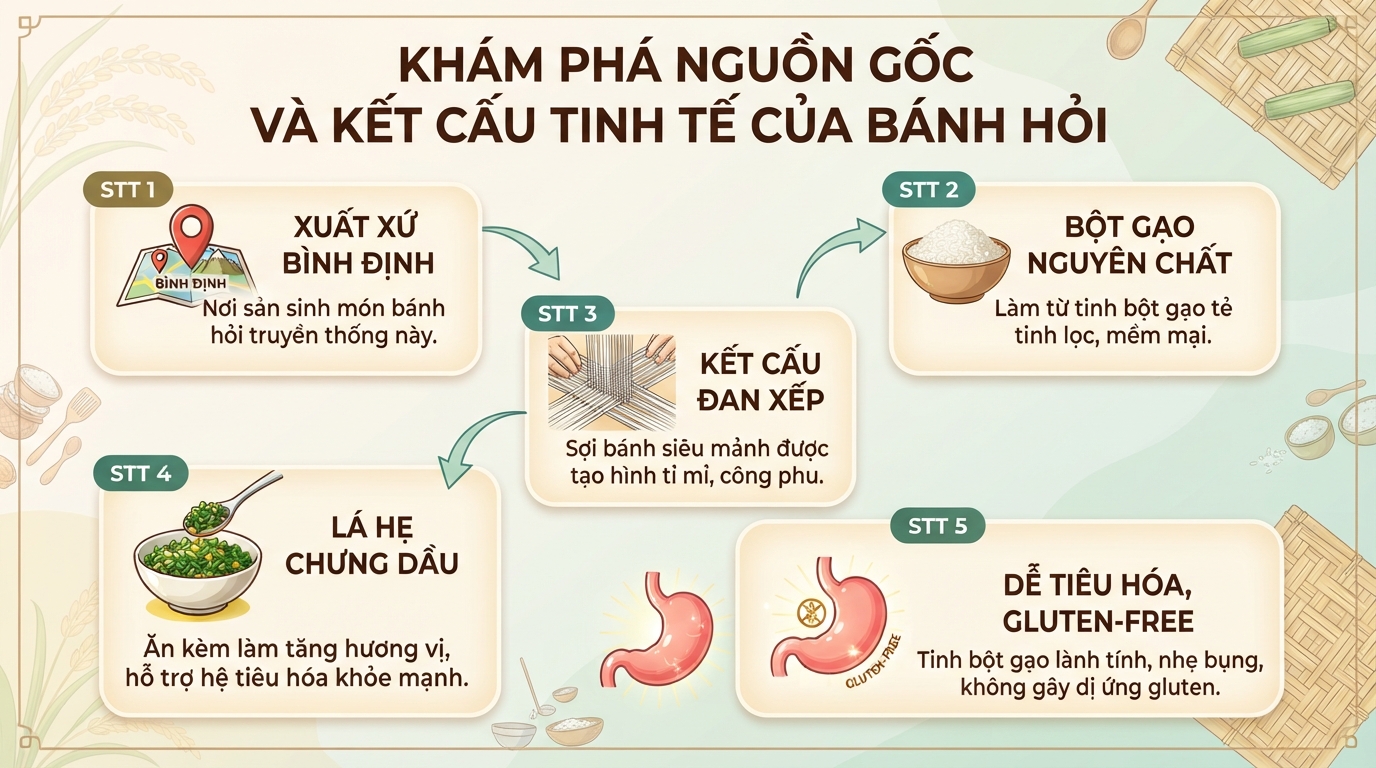 Bánh hỏi là gì? Bao nhiêu calo và ăn thế nào để không tăng cân?