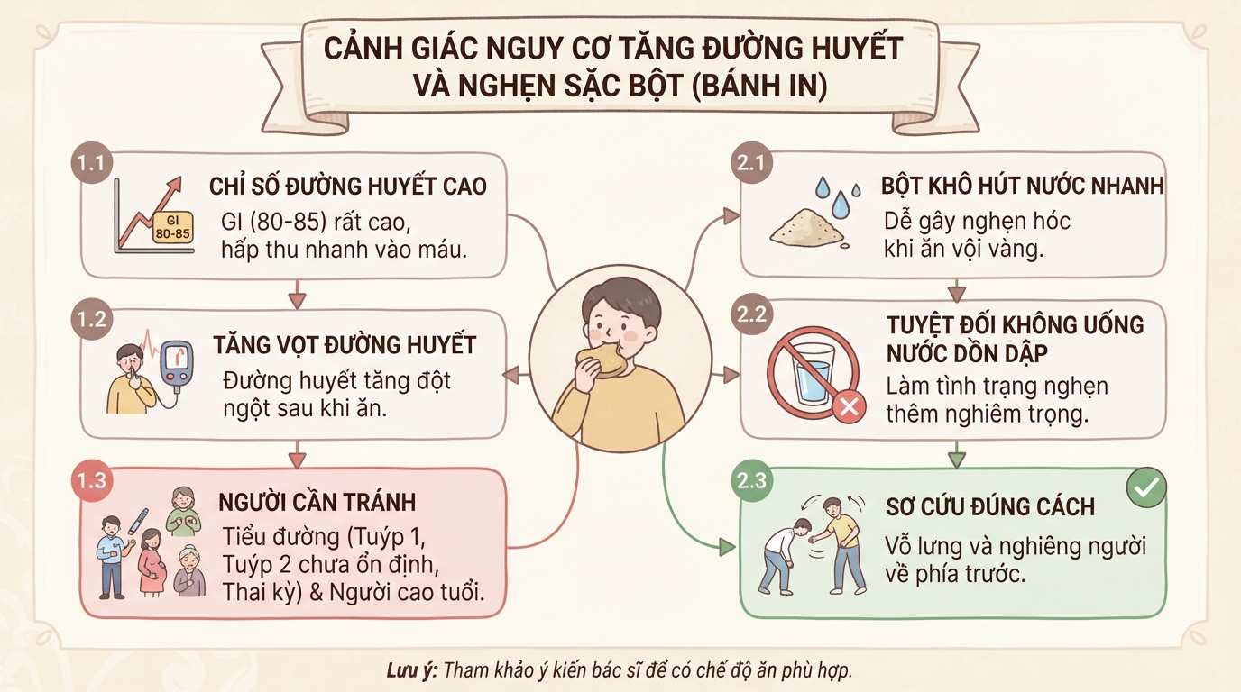 Bánh in bao nhiêu calo? Giá trị dinh dưỡng, lưu ý sử dụng