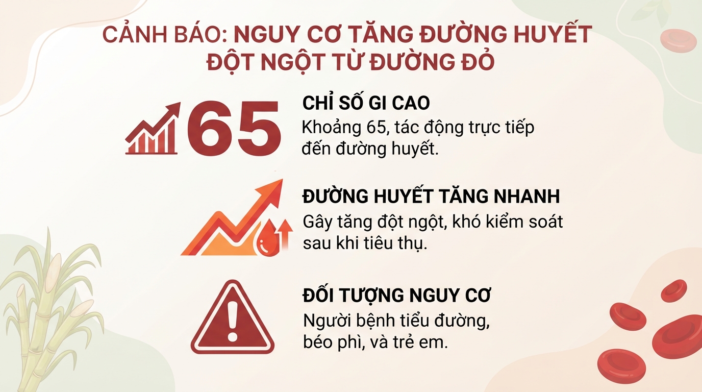 Đường đỏ là gì? Thành phần dinh dưỡng và 5 lợi ích đối với sức khỏe