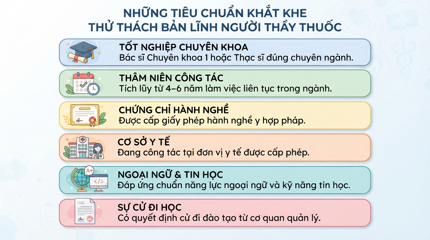 Bác sĩ chuyên khoa 2 là gì? Điều kiện đào tạo và giá trị bằng cấp
