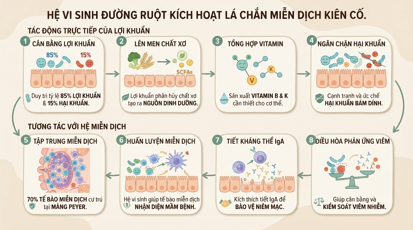 Vi sinh vật là gì? Khám phá vai trò của hệ vi sinh đối với sức khỏe