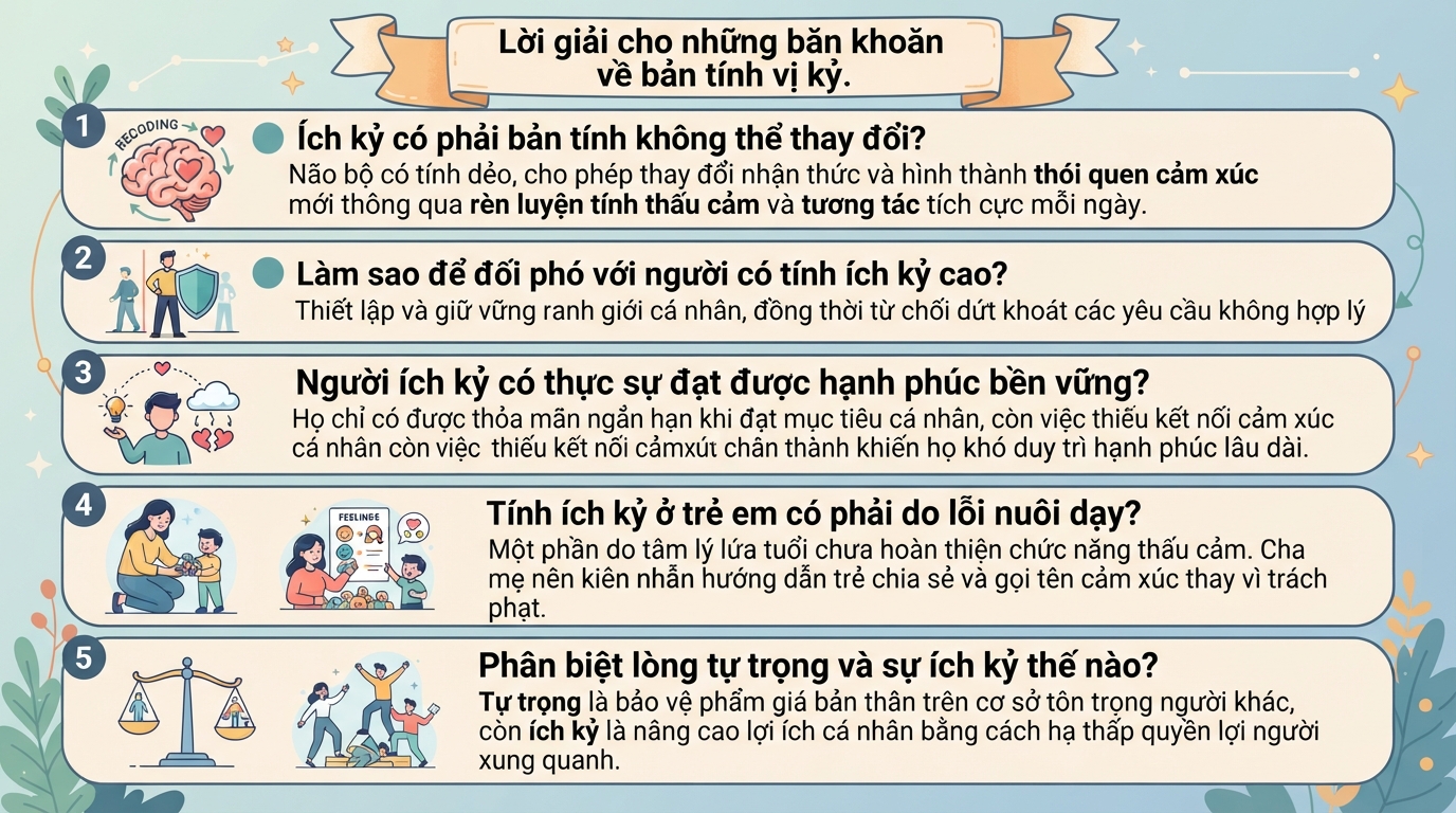 Lối sống ích kỷ là gì? Biểu hiện, tác hại và cách thay đổi