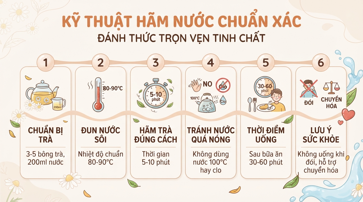 Trà hoa vàng có tác dụng gì? Cách dùng và lưu ý cho sức khỏe