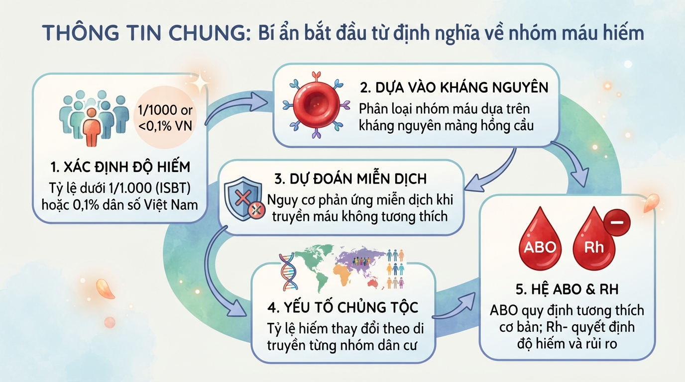 Nhóm máu hiếm là gì? Các nhóm máu hiếm nhất thế giới