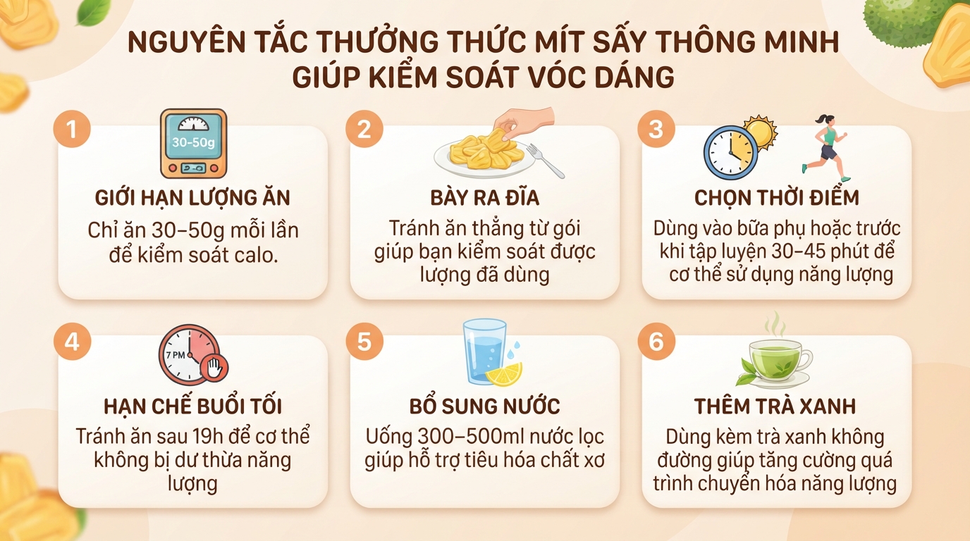 Mít sấy bao nhiêu calo? Ăn mít sấy có béo không và cách ăn đúng