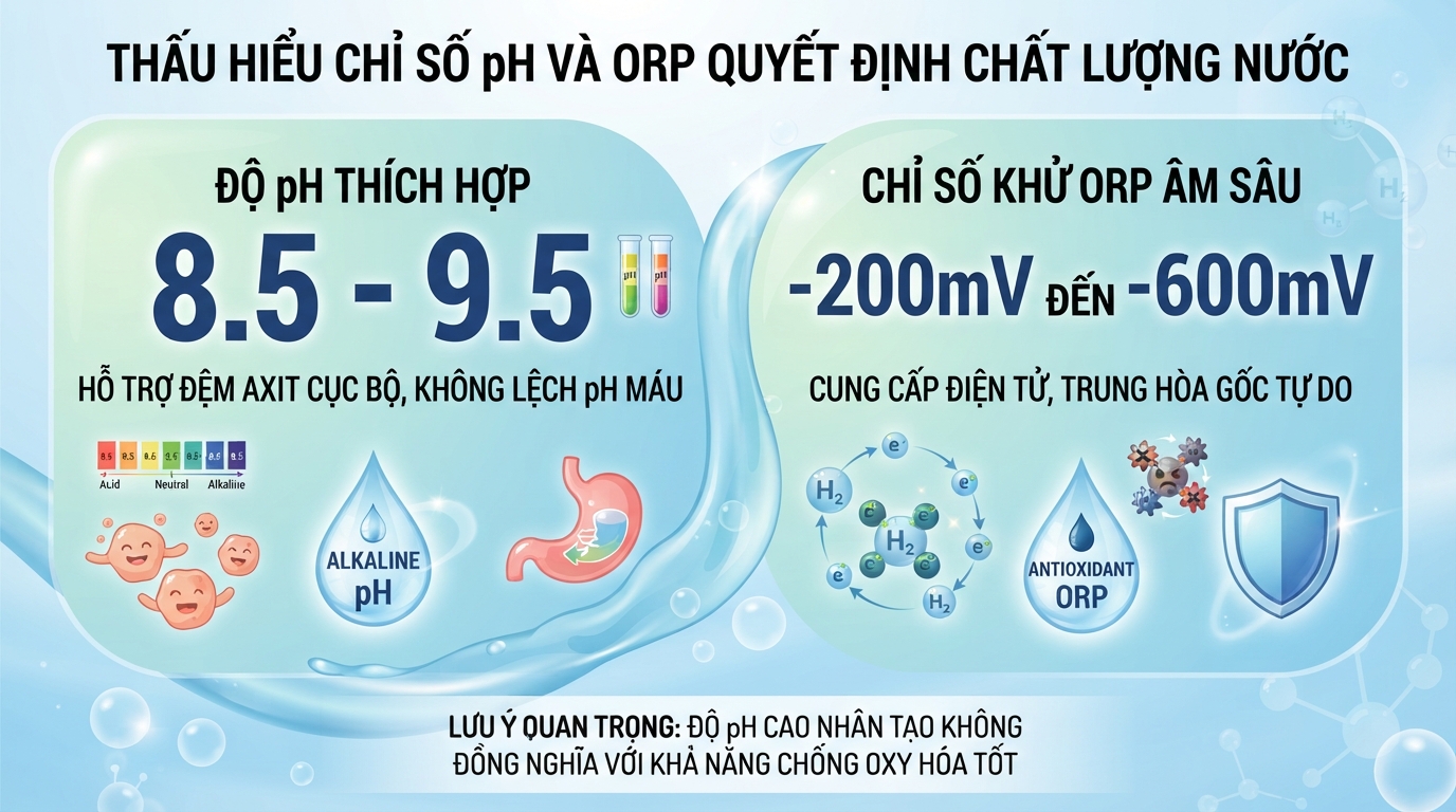 Nước ion kiềm là gì? Tác dụng và cách uống đúng, an toàn