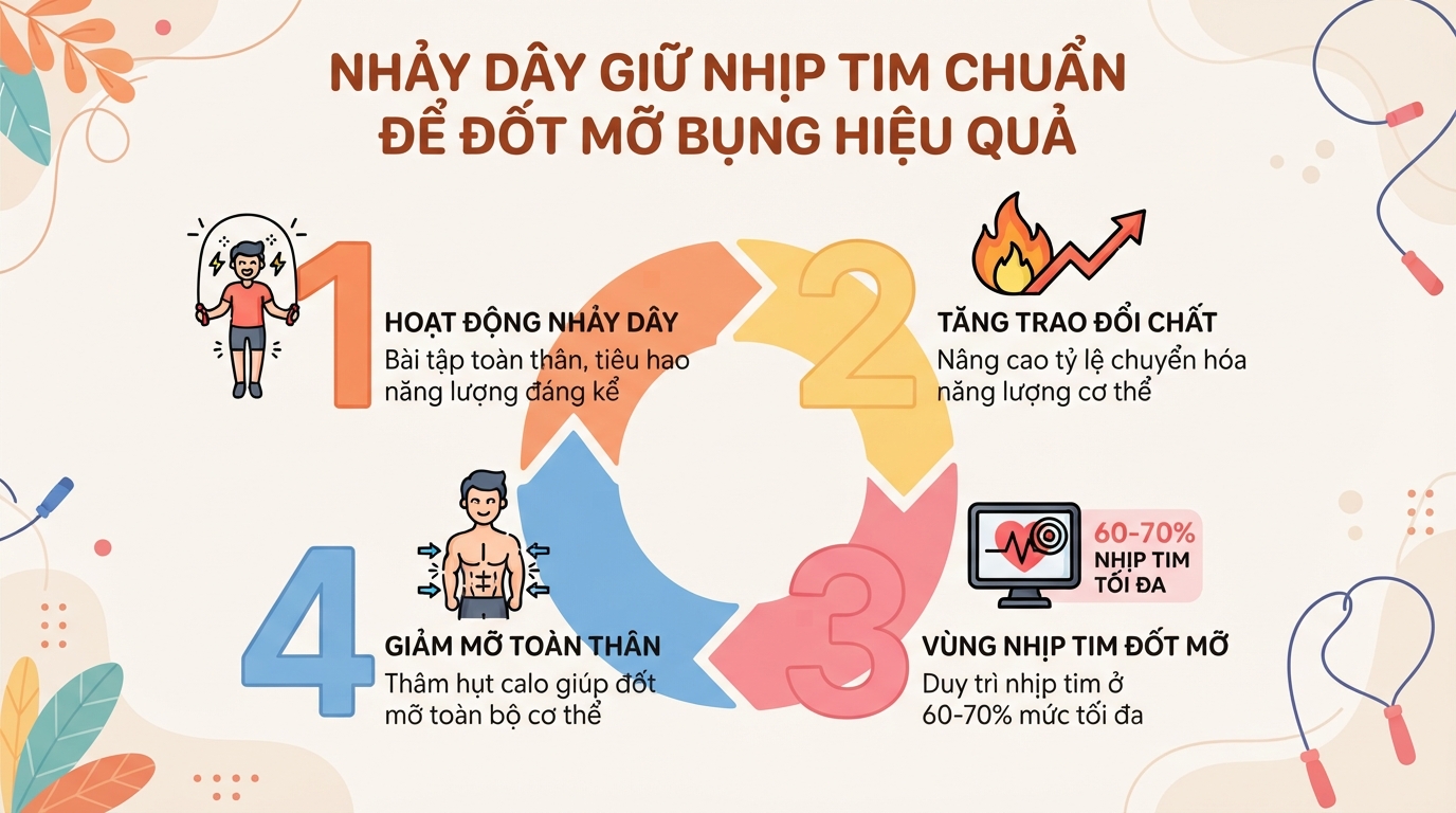 Nhảy dây 1.000 cái giảm bao nhiêu calo? Cách tập luyện hiệu quả