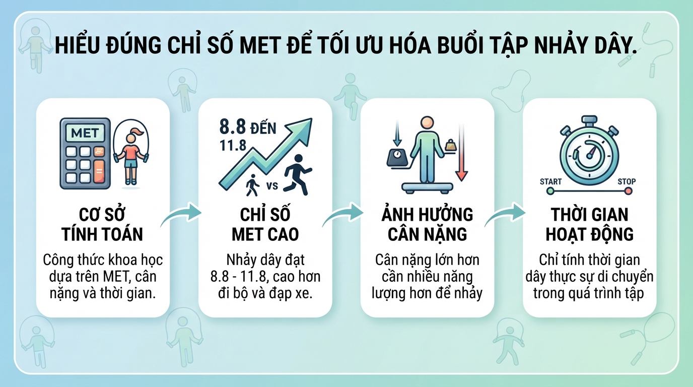 Nhảy dây 1.000 cái giảm bao nhiêu calo? Cách tập luyện hiệu quả
