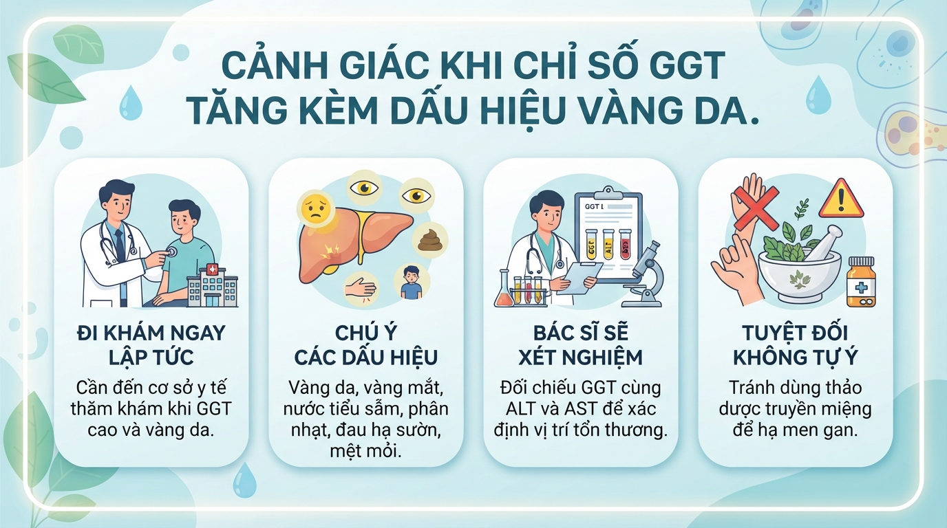Chỉ số GGT là gì? Ý nghĩa trong đánh giá chức năng gan