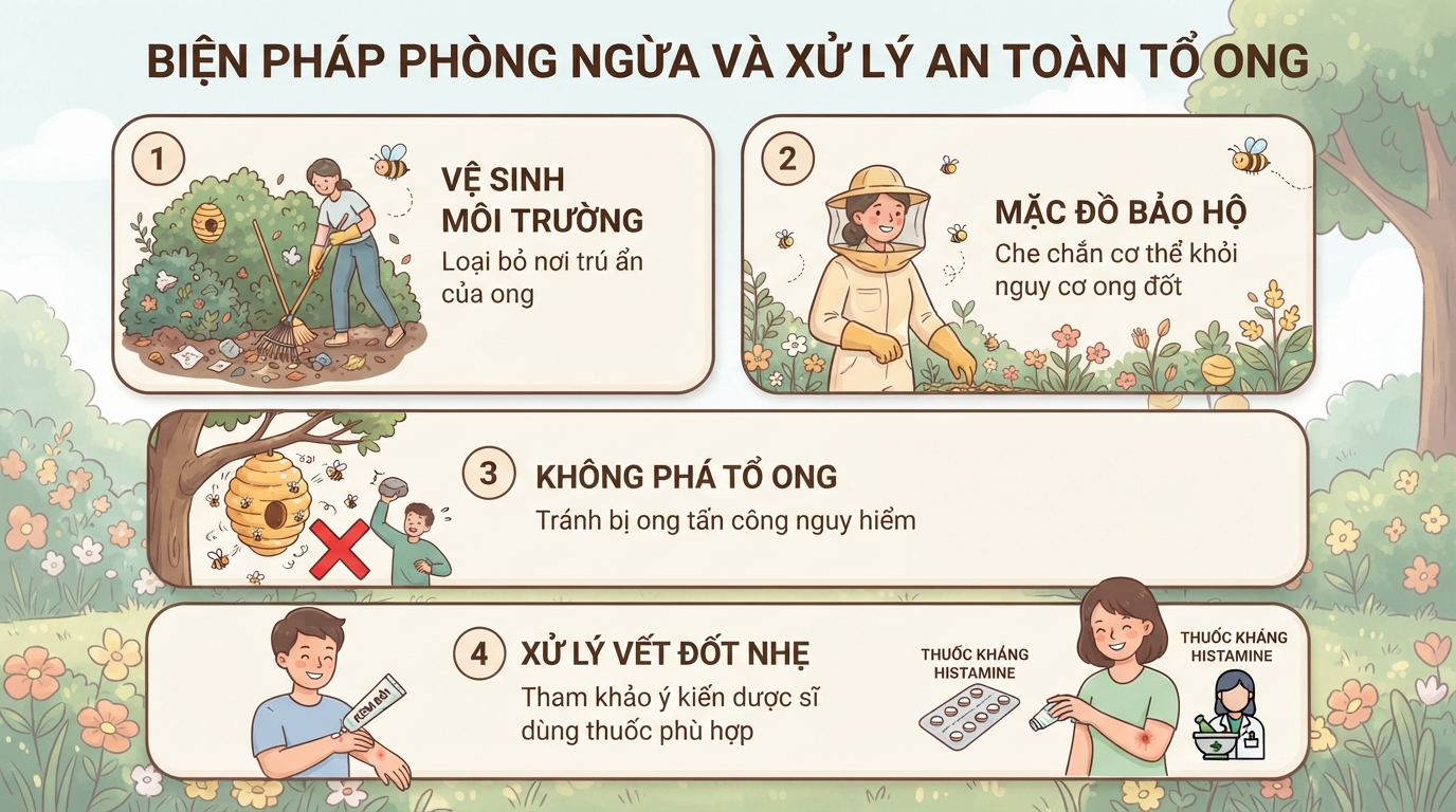 Ong đất có độc không? Cách nhận biết và sơ cứu khi bị ong đất đốt