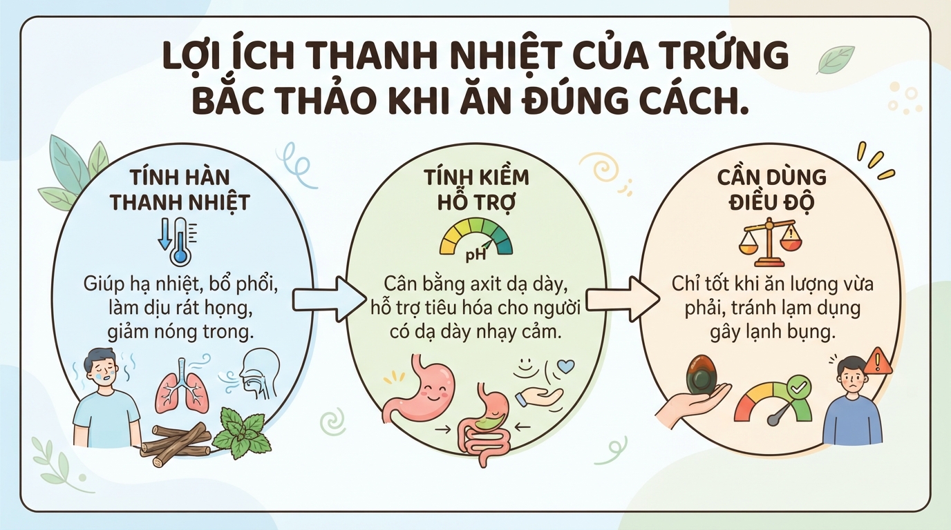 Trứng bắc thảo là gì? Giá trị dinh dưỡng và những lưu ý khi ăn