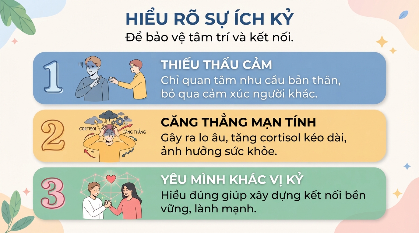 Lối sống ích kỷ là gì? Biểu hiện, tác hại và cách thay đổi