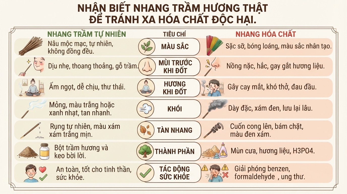 Nhang trầm hương: Tác dụng cho sức khỏe và cách dùng phù hợp
