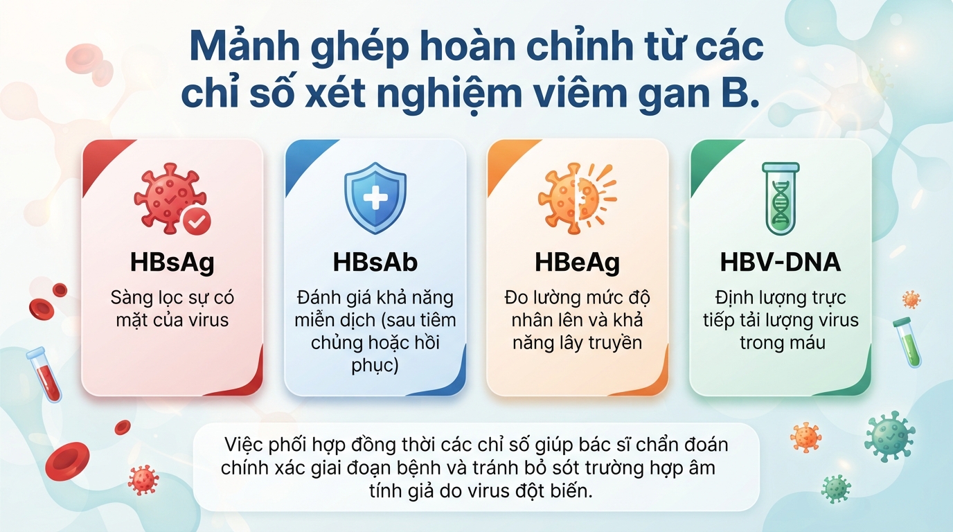 HBsAg là gì? Ý nghĩa xét nghiệm viêm gan B và cách đọc kết quả