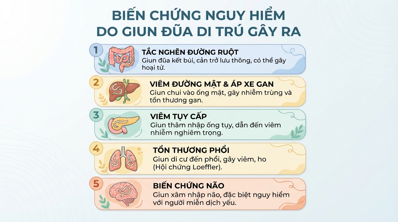 Giun đũa là gì? Dấu hiệu nhiễm, biến chứng và cách phòng ngừa